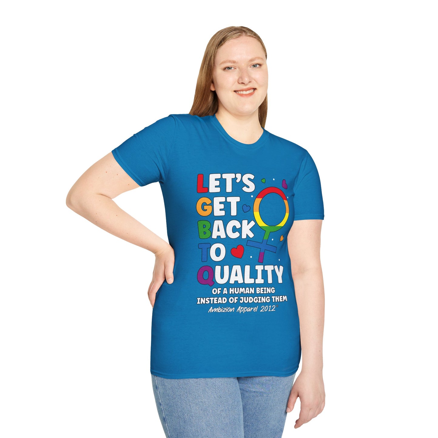 LGBTQ (Let's Get Back to Quality) Unisex T-Shirt (LGBTQ)