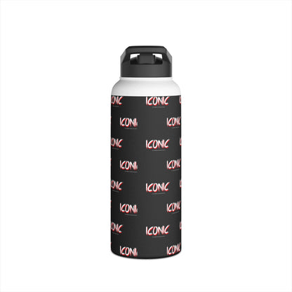 Iconic Stainless Water Bottle — Black