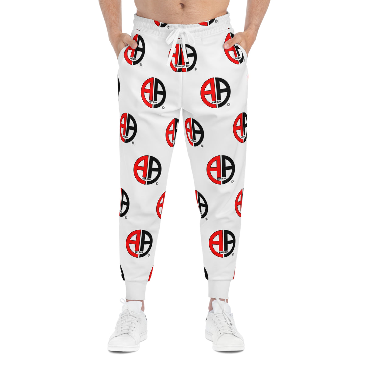 Unisex Ambizion Apparel Signature Joggers — White