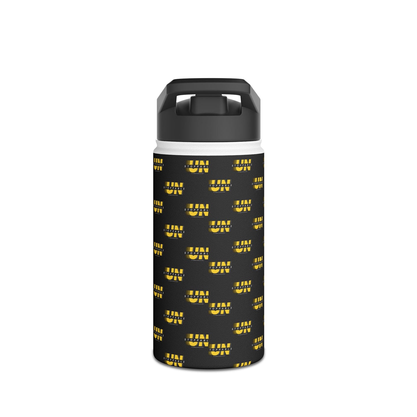 UNStoppable  Stainless Water Bottle — Black