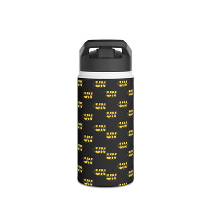UNStoppable  Stainless Water Bottle — Black