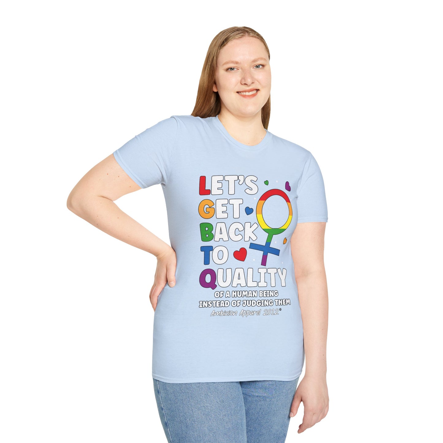 LGBTQ (Let's Get Back to Quality) Unisex T-Shirt (LGBTQ)