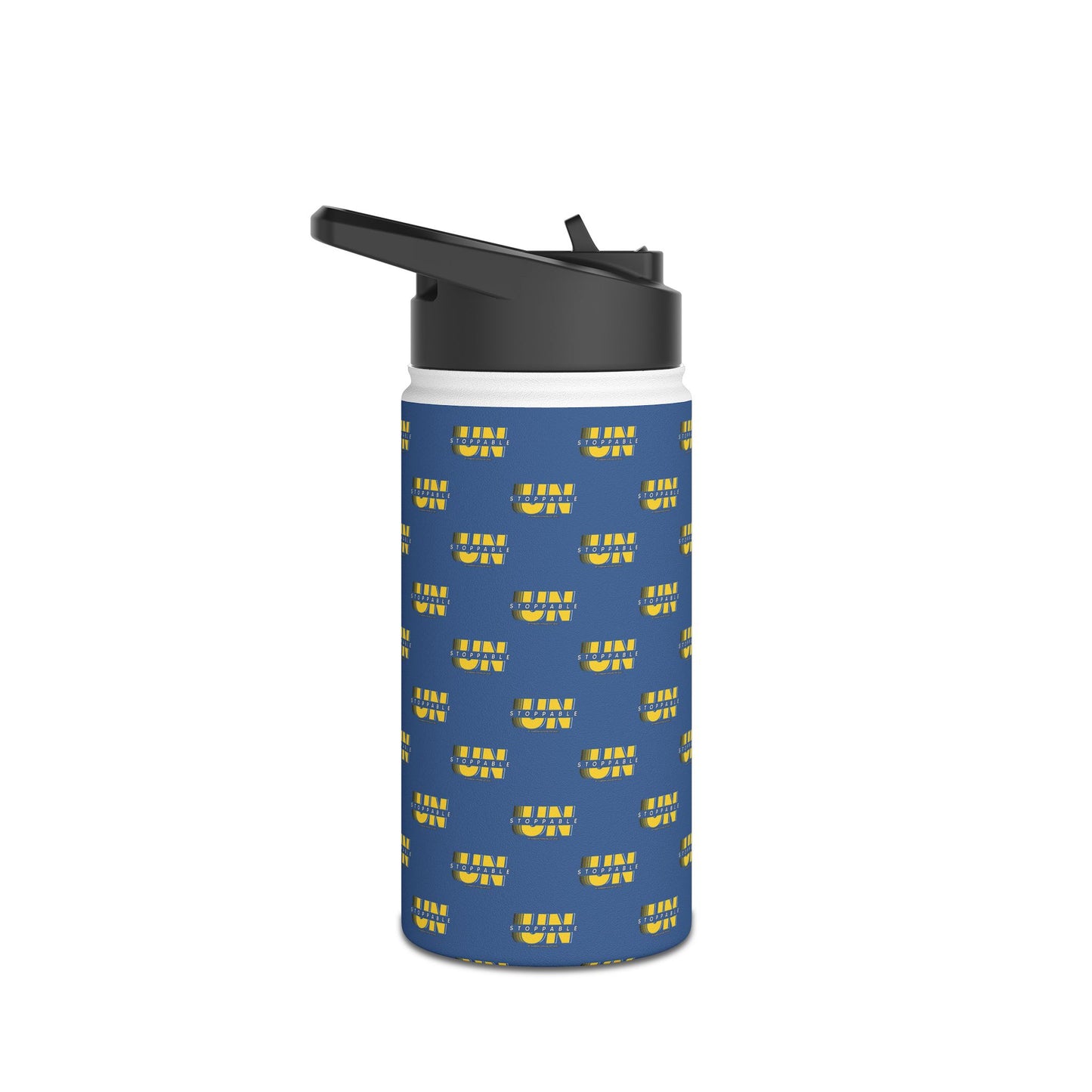 UNStoppable  Stainless Water Bottle — Blue