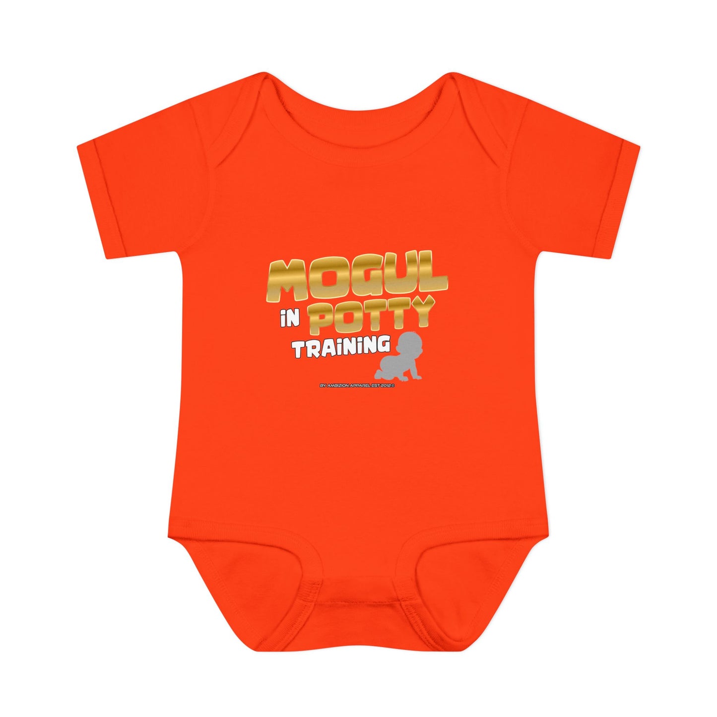 Mogul in Potty Training" Infant Onesie