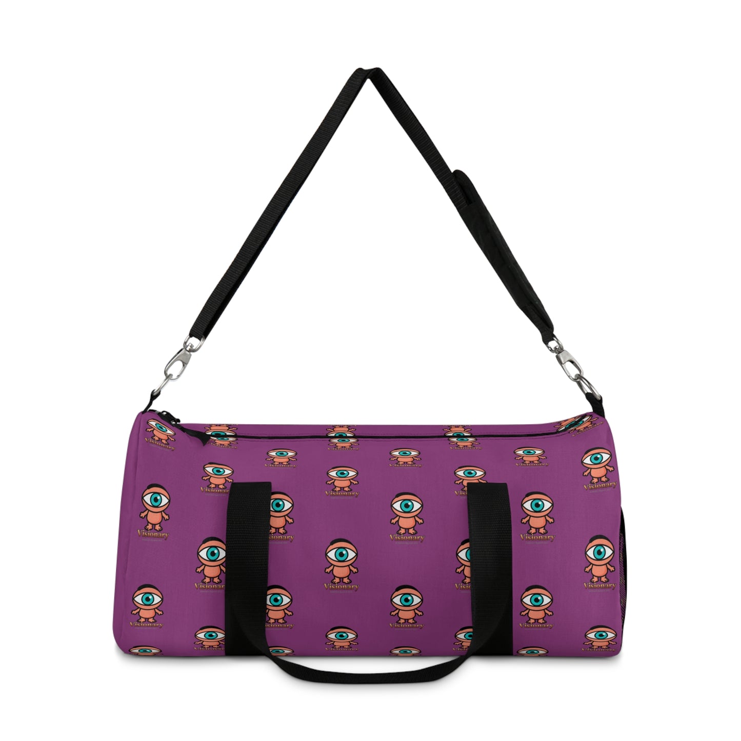 Visionary Purple Duffel Bag — Bold Travel & Gym Tote