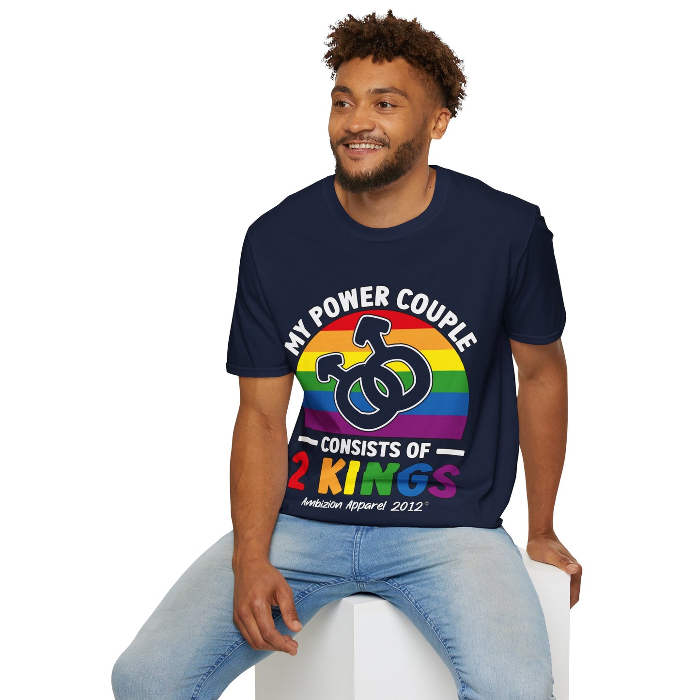 My Power Couple 2 Kings Unisex T-Shirt (LGBTQ)