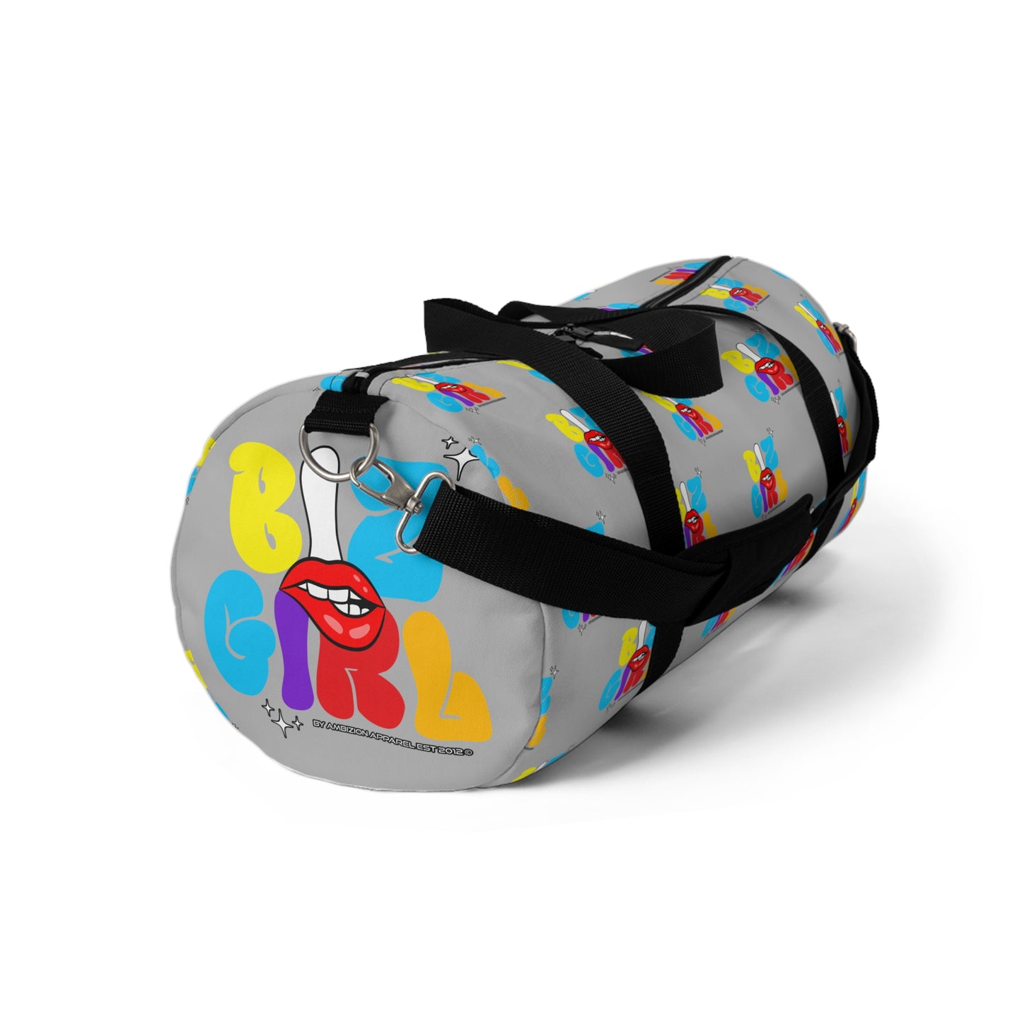 Biz Girl Grey Duffel Bag