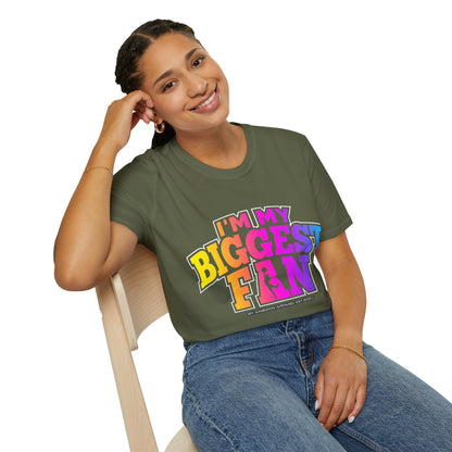 I'm My Biggest Fan Cheerleader Unisex T-Shirt