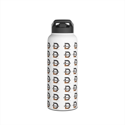 Determined Stainless Water Bottle — White