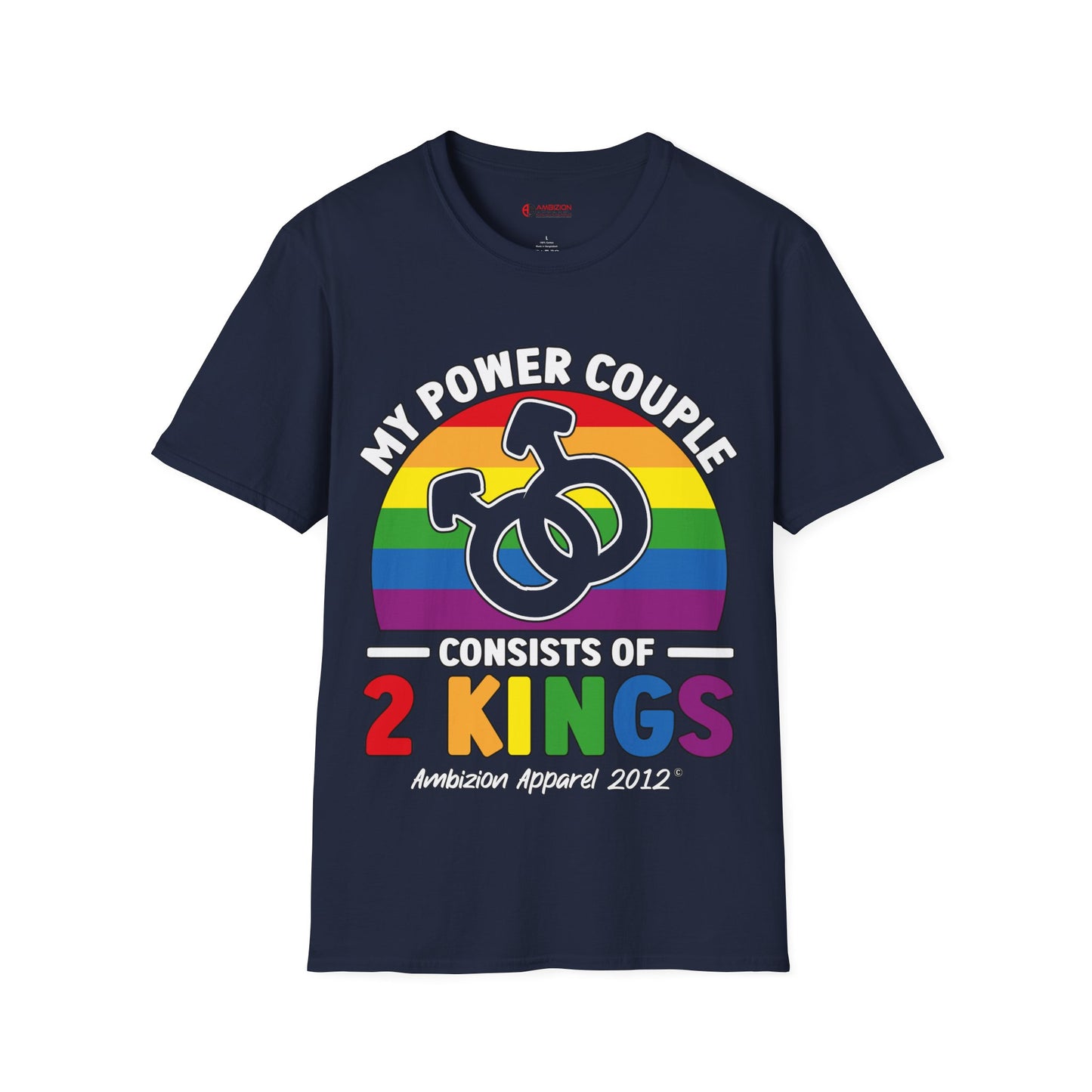 My Power Couple 2 Kings Unisex T-Shirt (LGBTQ)