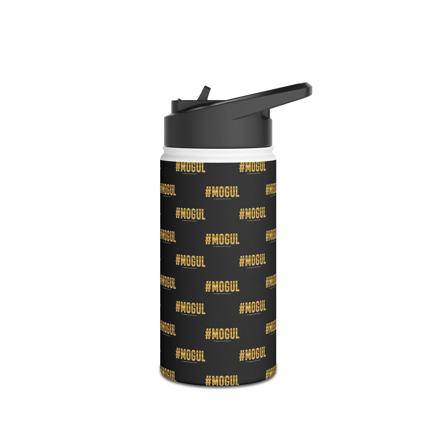 #Mogul Stainless Water Bottle — Black