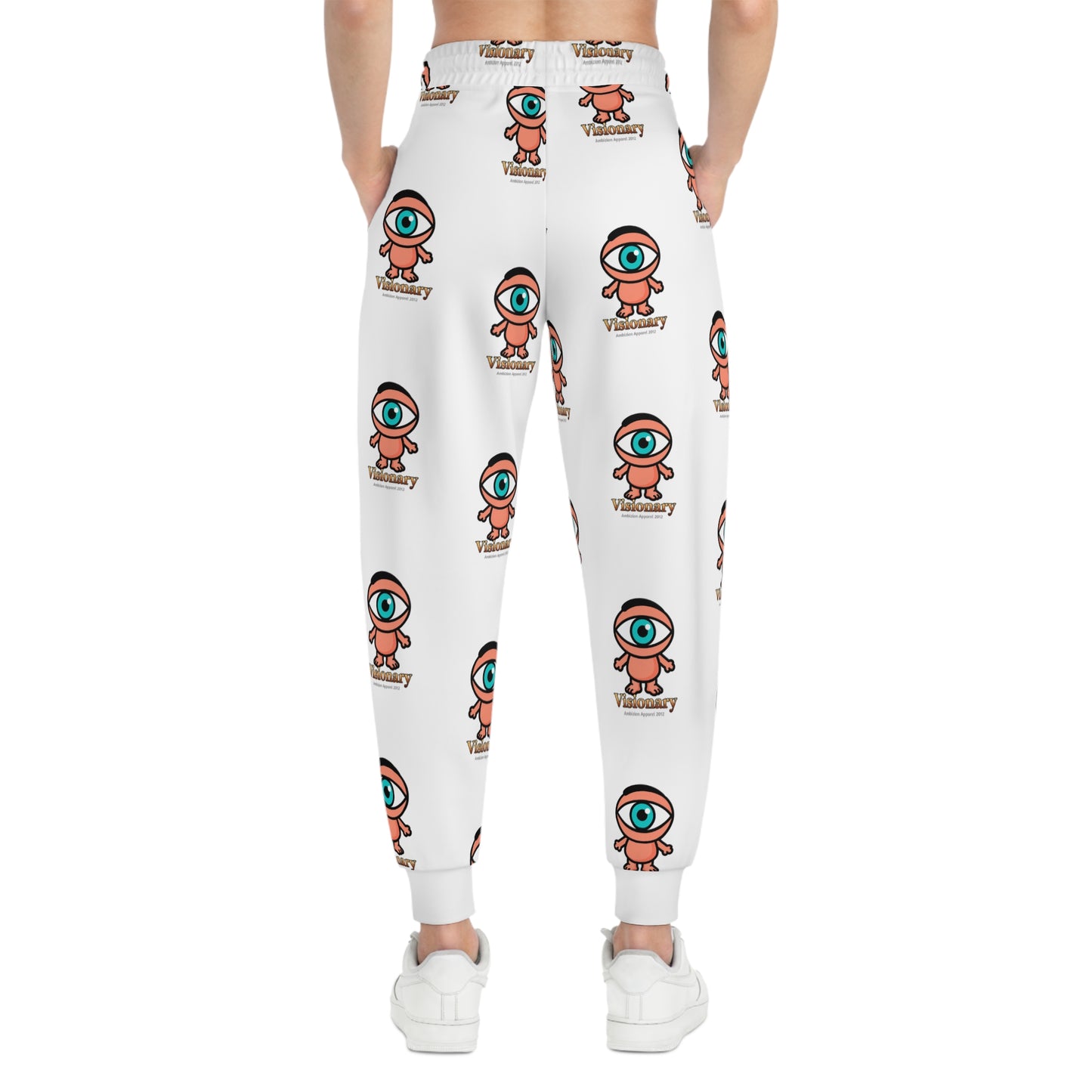 Unisex Visionary Joggers — White