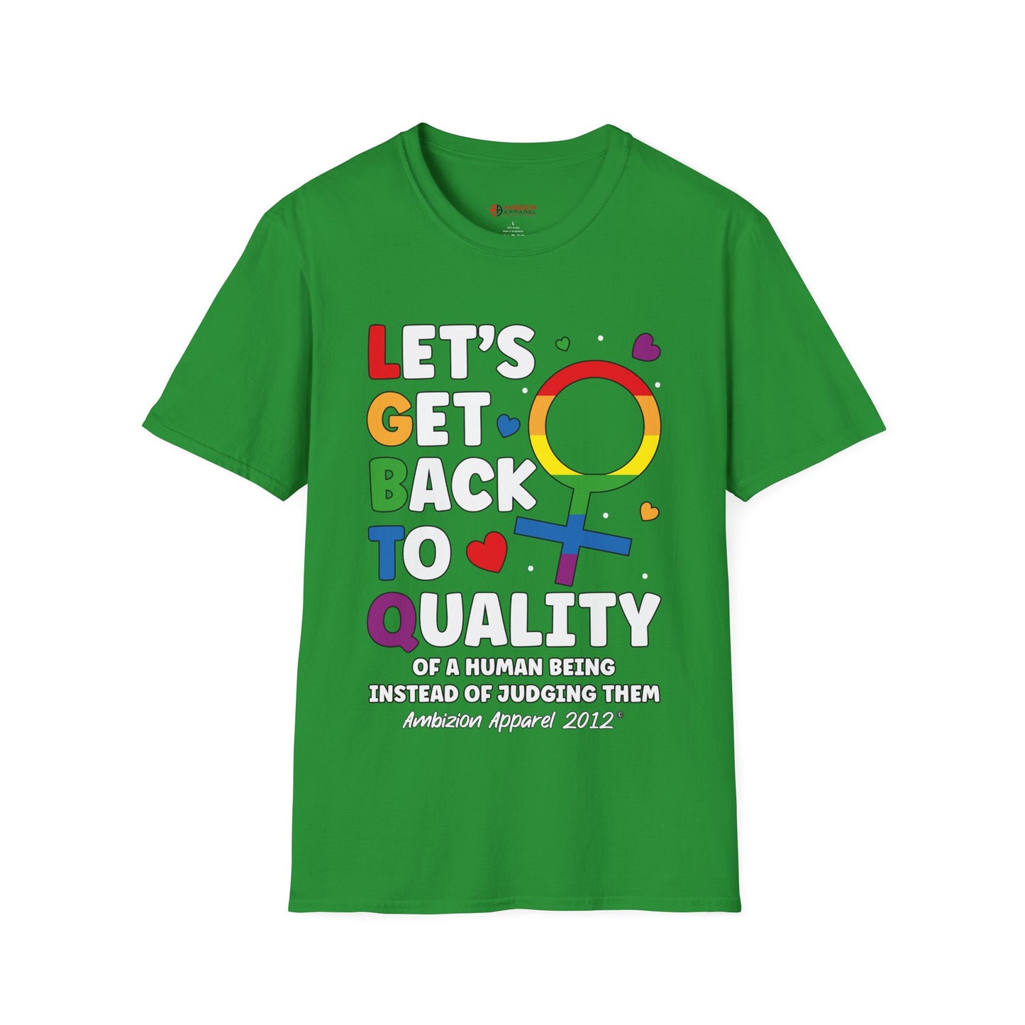 LGBTQ (Let's Get Back to Quality) Unisex T-Shirt (LGBTQ)