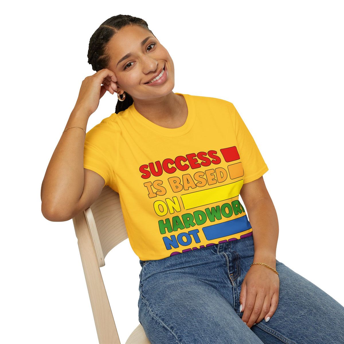 Success is Based on Hardwork T-Shirt (LGBTQ)